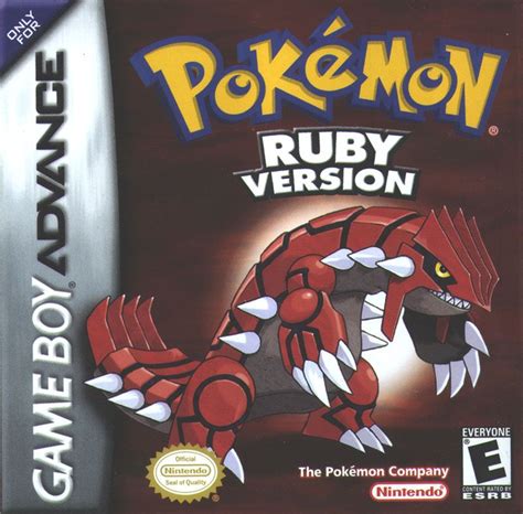 pokemon ruby game boy advance|More.